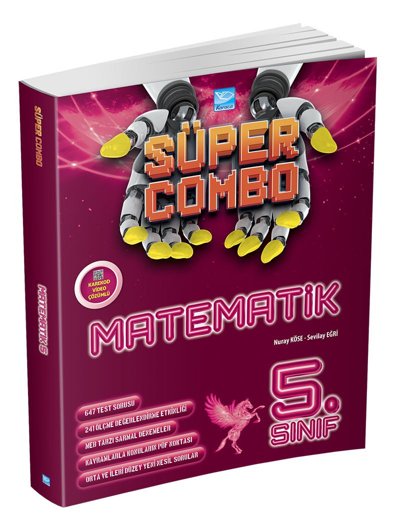 Süper Combo Matematik 5. Sınıf Soru Kitabı
