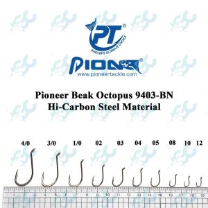 Pioneer  Beak-Octopus 9403Bn Olta İğnesi 18 Ad / Pk
