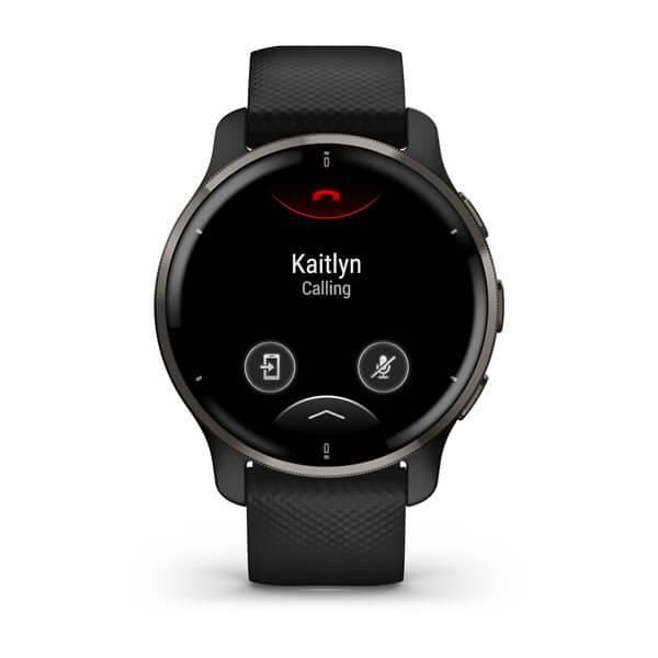 GARMIN Venu 2 Plus Siyah Akıllı Saat (Koşu Saati)