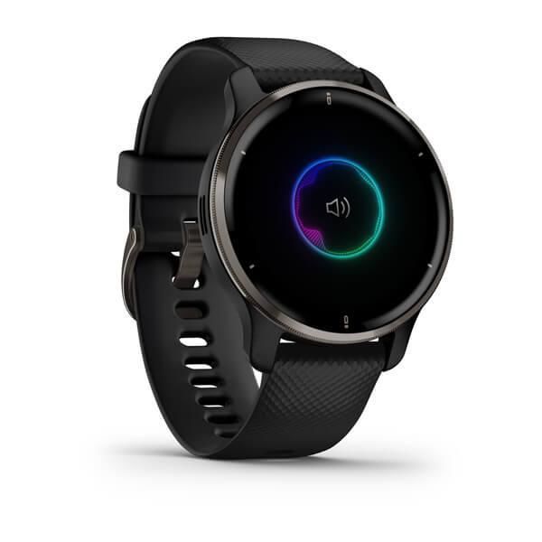 GARMIN Venu 2 Plus Siyah Akıllı Saat (Koşu Saati)