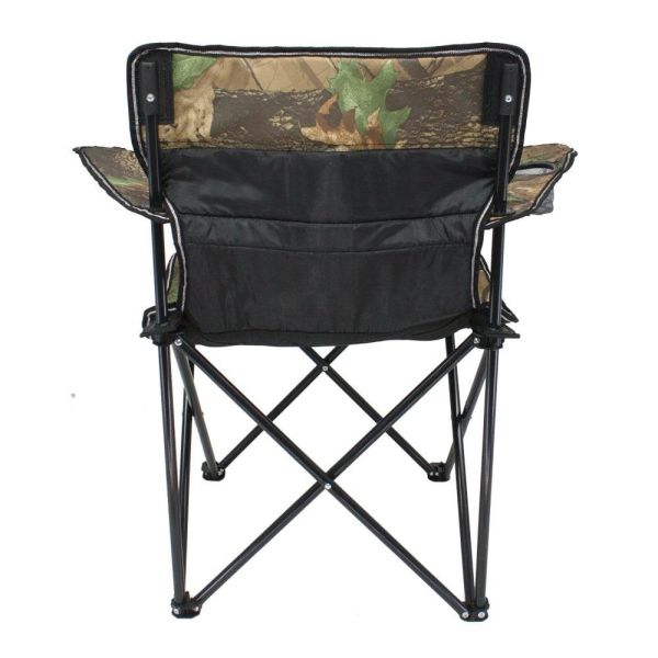 GRAY WOLF Quatro Bardaklı Katlanır Kamp Sandalyesi (Ağaç Desen)