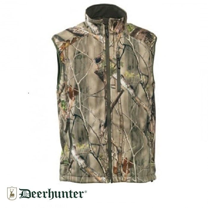 DEERHUNTER GH Stalk Bonded Fleece Waistcoat 50 GH Camo Yelek M