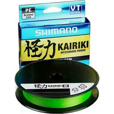 SHIMANO Kairiki 8 Mantis Green (Yeşil) 300M/0.160mm/10.3kg Misina
