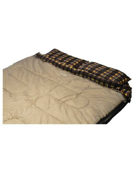 NURGAZ -20°/-10° Uyku Tulumu Campout Çift Kişilik 215 X 145 cm