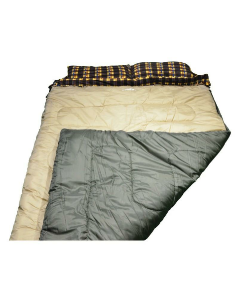 NURGAZ -20°/-10° Uyku Tulumu Campout Çift Kişilik 215 X 145 cm