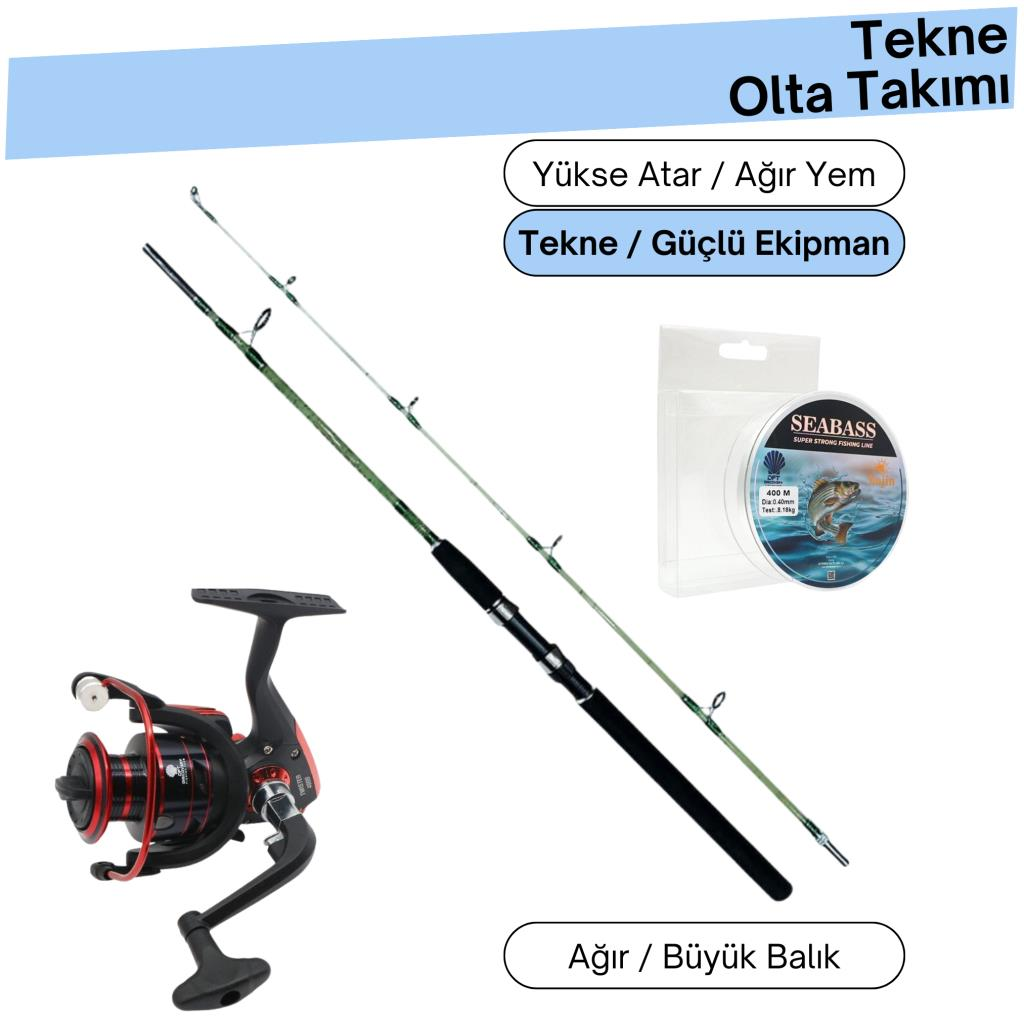 DFT Tekne Olta Takımı (Makine, Kamış, Misina)