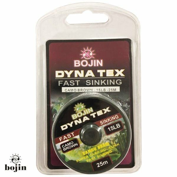 BOJIN Dynatex Hızlı Batan 15 Lb 25 m.Camo Brown