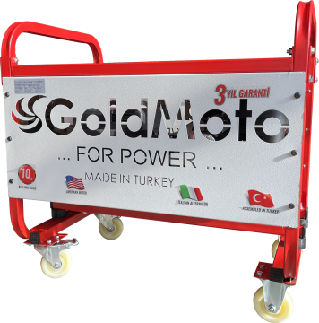 GoldMoto GM7BJBSE Benzinli Jeneratör Marşlı 7kW Monofaze