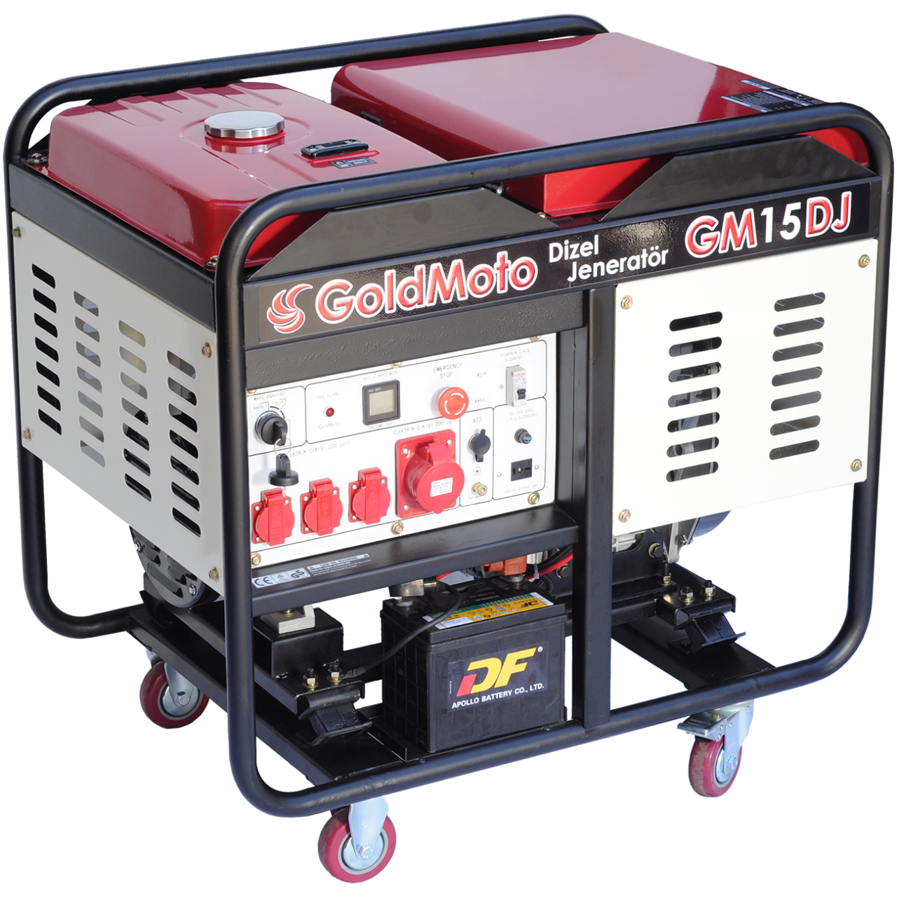 GoldMoto GM15TDJ Dizel Jeneratör 16 Kva Trifaze Marşlı