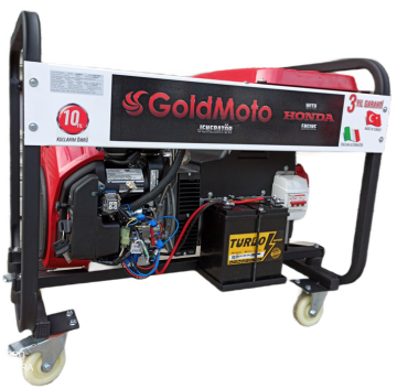 GoldMoto GM16TBJH Benzinli Jeneratör 14kVA Trifaze Marşlı