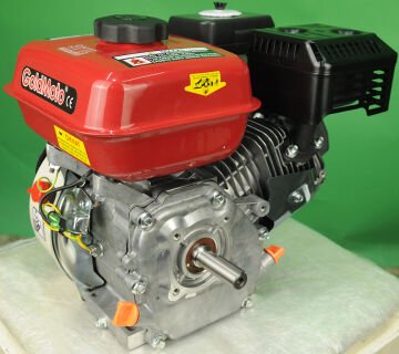 Benzinli Motor 6.5 Hp İpli Krank Mili Kamalı 19mm GM200K19