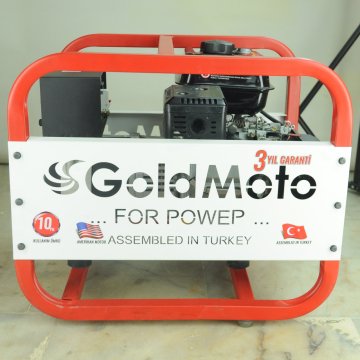 GoldMoto GM4.4BJBSV Benzinli Jeneratör 4kVA Monofaze