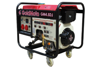 GoldMoto GM4.5DJ Dizel Jeneratör 4.5kVA Monofaze Marşlı