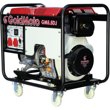 GoldMoto GM5.5DJ Dizel Jeneratör 6,25 Kva Monofaze Marşlı