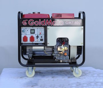 GoldMoto GM7.5DJ Dizel Jeneratör 6.9kVA Monofaze Marşlı