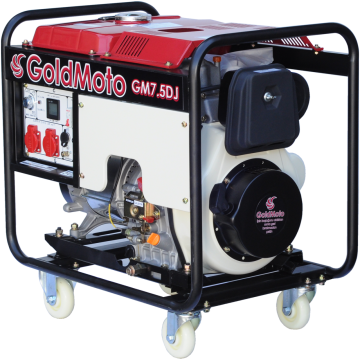 GoldMoto GM7.5DJ Dizel Jeneratör 6.9kVA Monofaze Marşlı