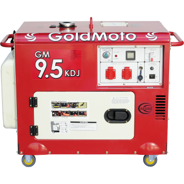 GoldMoto GM9.5KDJ Dizel Jeneratör 8.7Kva Monofaze Marşlı Kabinli