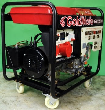 GoldMoto GM9.5TDJ Dizel Jeneratör 8.7Kva Trifaze Marşlı