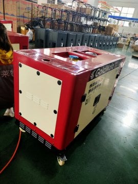 GoldMoto GM17KTDJ Dizel Jeneratör 16Kva Trifaze Marşlı Kabinli