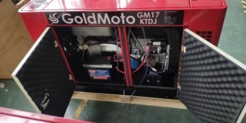 GoldMoto GM17KTDJ Dizel Jeneratör 16Kva Trifaze Marşlı Kabinli