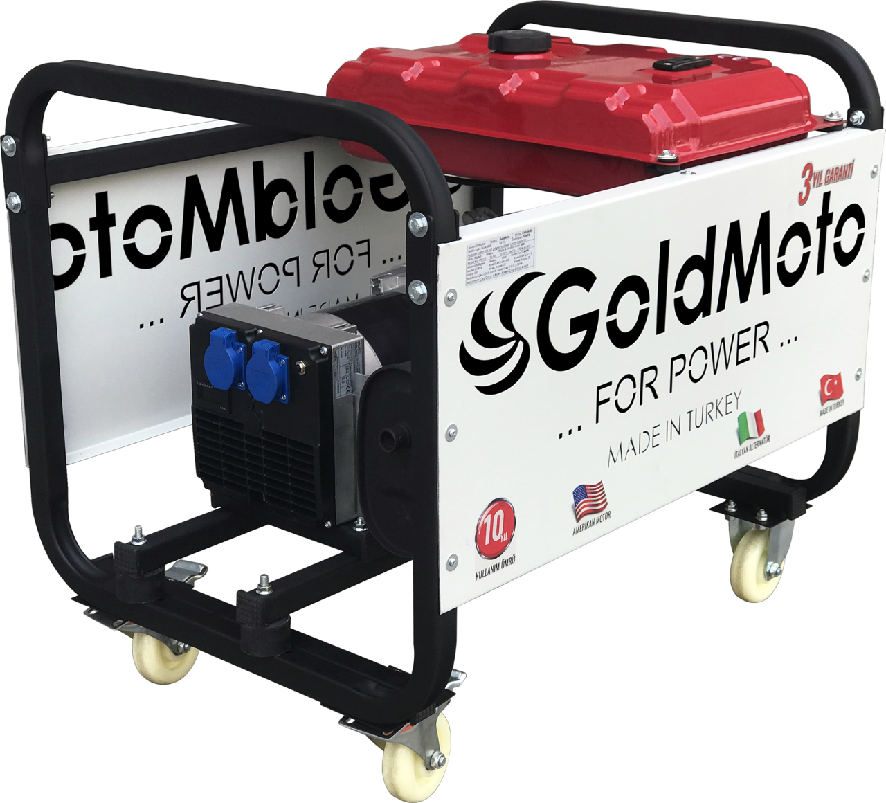 GoldMoto GM5.5BJBS Benzinli Jeneratör 5.9kVA Monofaze
