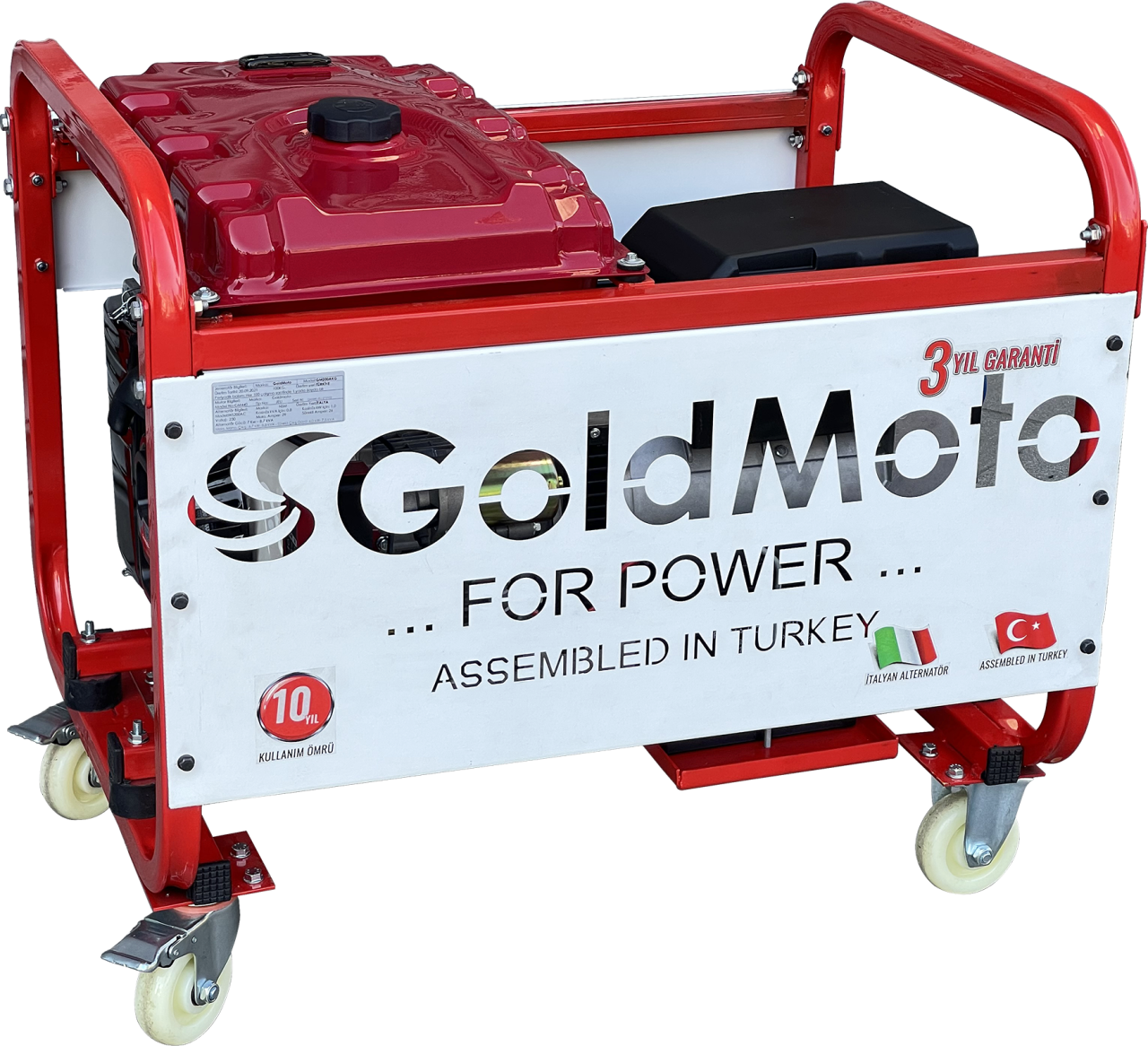 GoldMoto GM200AKG Benzinli Kaynak Jeneratörü