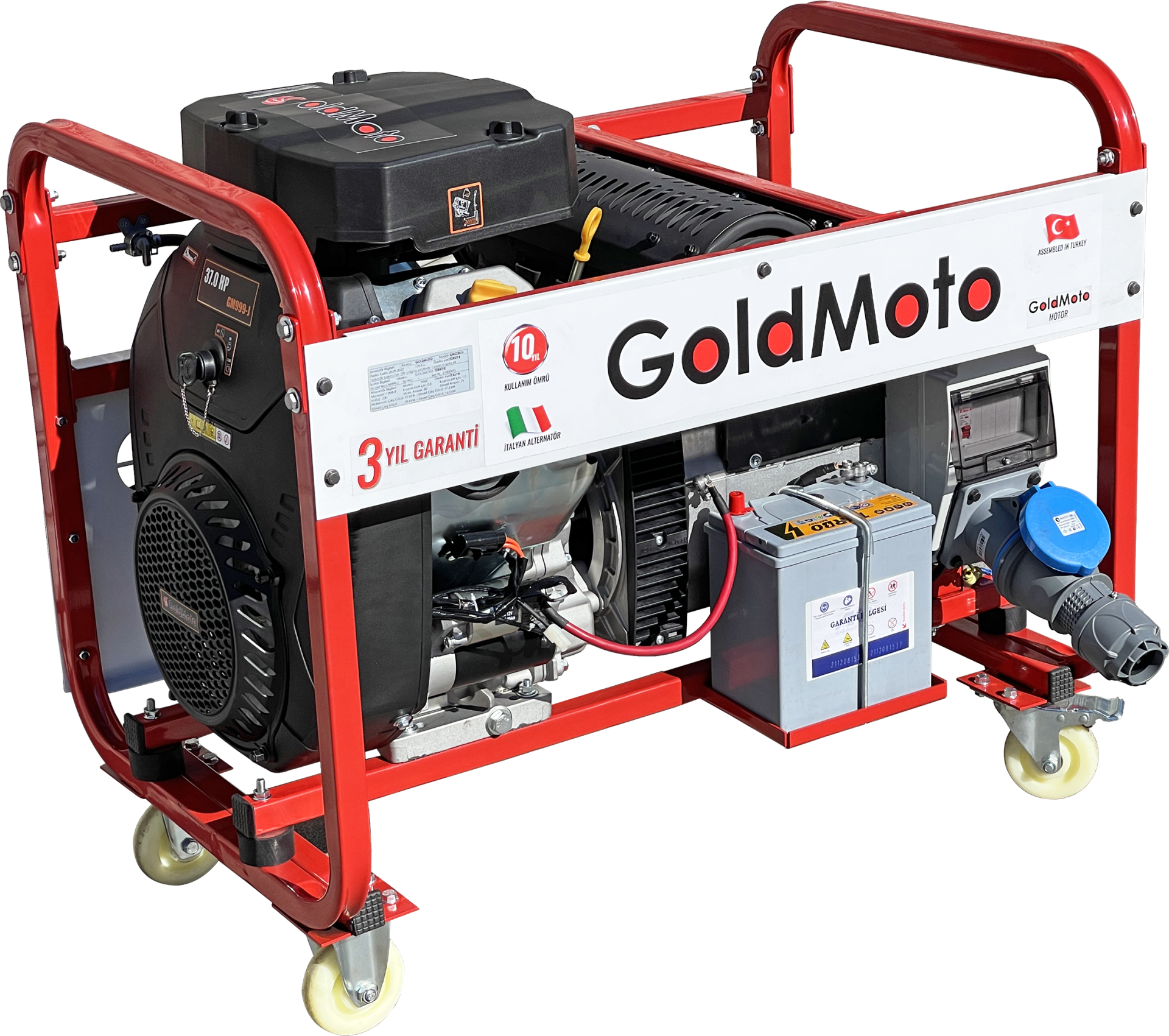 GoldMoto GM22BJG Benzinli Jeneratör Monofaze 22kVA
