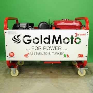 GoldMoto GM16BJH Benzinli Jeneratör 16kVA Monofaze Marşlı