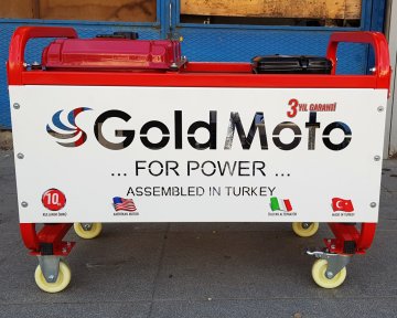 GoldMoto GM12BJBS Benzinli Jeneratör 11.8kVA Monofaze Marşlı