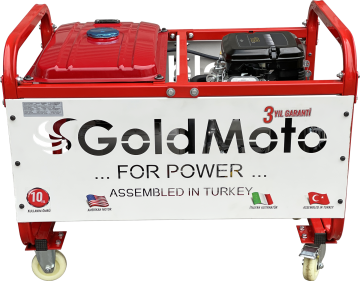 GoldMoto GM12TBJBS Benzinli Jeneratör 11.5kVA Trifaze Marşlı