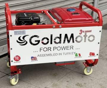 GoldMoto GM12TBJBS Benzinli Jeneratör 11.5kVA Trifaze Marşlı