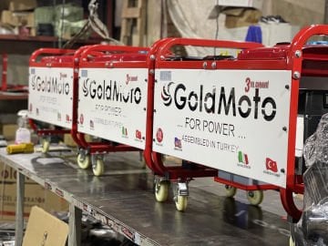 GoldMoto GM12TBJBS Benzinli Jeneratör 11.5kVA Trifaze Marşlı