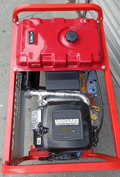 GoldMoto GM16BJBS Benzinli Jeneratör 14.6Kva Monofaze Marşlı