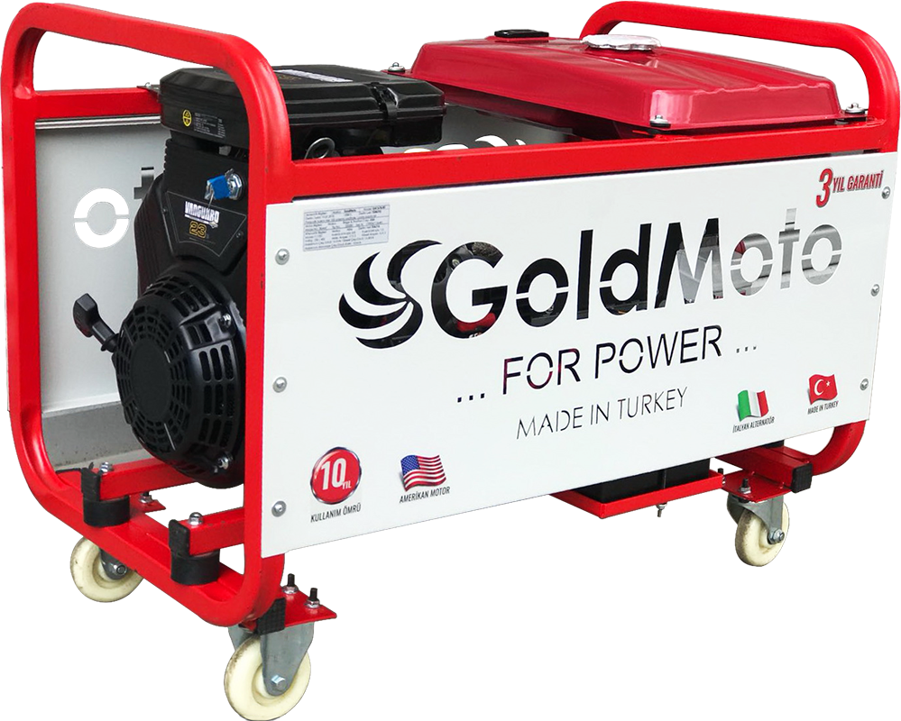 Goldmoto GM16TBJBS Benzinli Jeneratör 14kVA Trifaze Marşlı