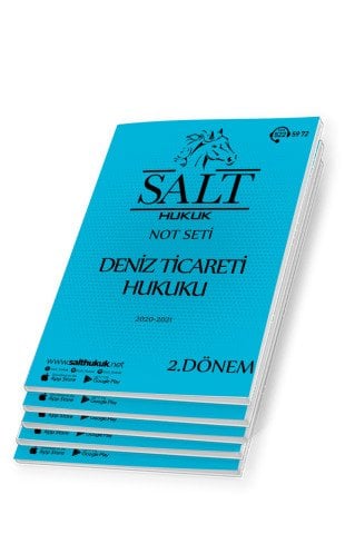 Deniz Ticaret Hukuku Amfi 1 2. Dönem Not Seti (2020-2021)-DEÜ-Konu Anlatım Kitapçığı