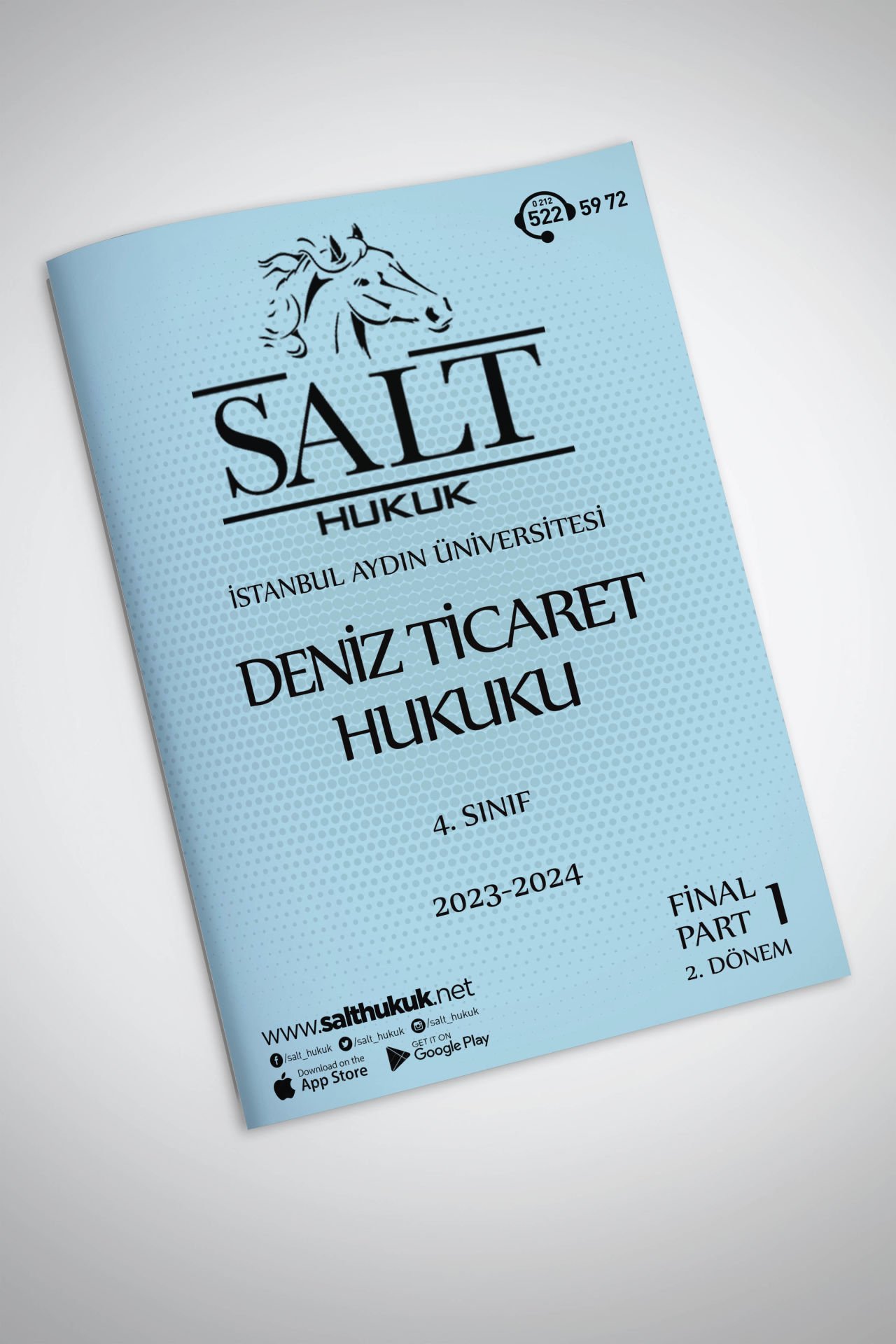 Deniz Ticaret Hukuku 2. Dönem Final Part-1 (2023-2024)-İAÜ-Konu Anlatım Kitapçığı