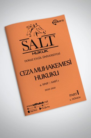 Ceza Muhakemesi Hukuku Amfi 1 2. Dönem Part-1 (2020-2021)-DEÜ-Konu Anlatım Kitapçığı