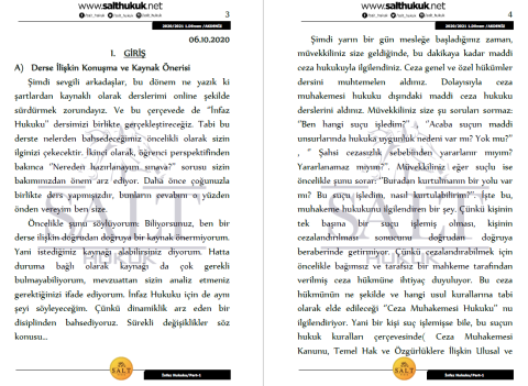 İnfaz Hukuku 1.Dönem Part-1 (2020-2021)-AKHF-Konu Anlatım Kitapçığı