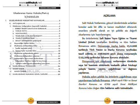 Uluslararası Kamu Hukuku 1. Dönem Part-4 (2020-2021)-AKHF-Konu Anlatım Kitapçığı