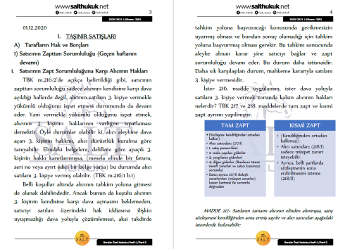 Borçlar Özel Hukuku Amfi 1 1. Dönem Part-3 (2020-2021)-DEÜ-Konu Anlatım Kitapçığı