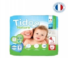 Tidoo Antialerjik-Ekolojik Bebek Bezi No 4 Maxi Single 7-18 Kg  24 Ad