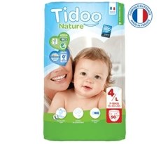 Tidoo Antialerjik-Ekolojik Bebek Bezi No 4 jumbo Maxi  7-18 Kg  50Ad