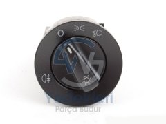 Volkswagen Golf 4 Far Düğmesi 1C0941531 20H (SİSSİZ) İTHAL / Eş Değer Ürün