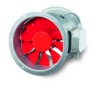 Helios HRFD 250/4 Kanal Tipi Aksiyel Fan