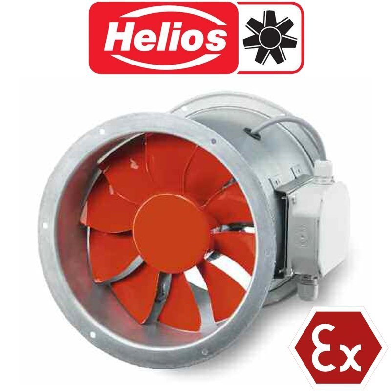 Helios HRFW 250/4.Ex Kanal Tipi Aksiyel Fan
