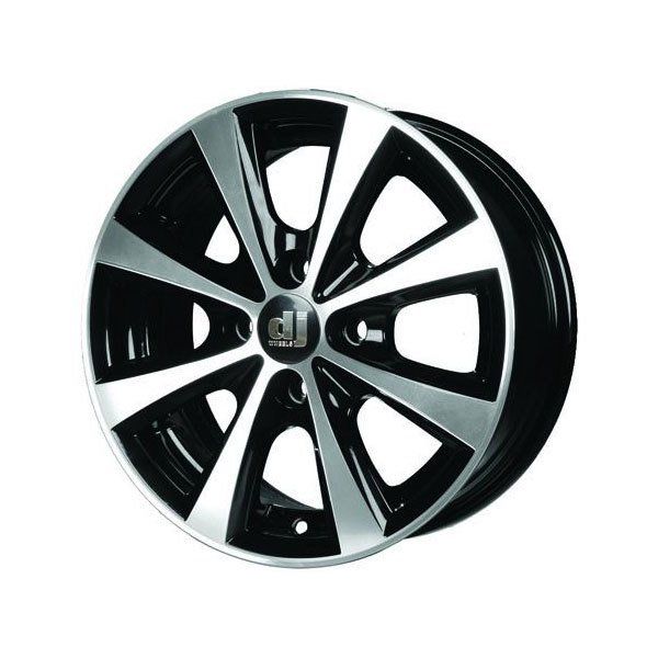 DJ 350 6.5x14inç 4x100 Black Çelik Jant