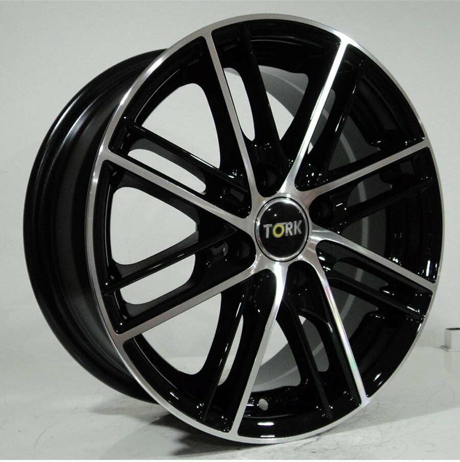 Megatork TORK 3139 6x14inç 4x100 et35 73.1 Silver Machined Çelik Jant