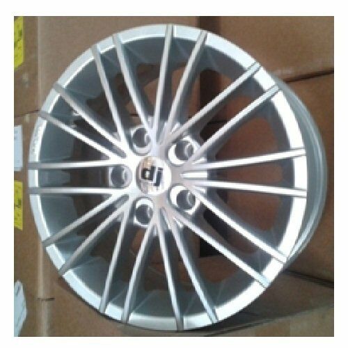 DJ 453 5.5x14inç 4x100 Silver Diamond Çelik Jant
