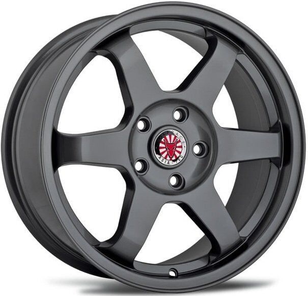 Carre CAR 837 8x18inç 5x100 et45 72.6 Black Machined Çelik Jant