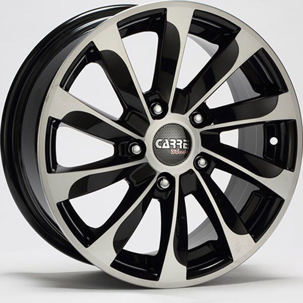 Carre 531 6.5x15inç 5X114.3 Black Diamond Çelik Jant